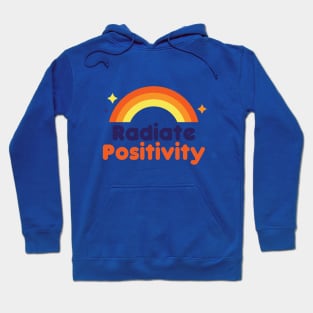 Radiate Positivity Rainbow Beam Hoodie